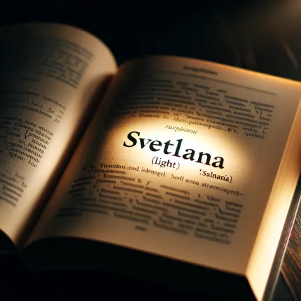 Значение имени Светлана: История, Характеристика и Влияние